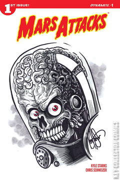 Variant Cover for Mars Attacks #1