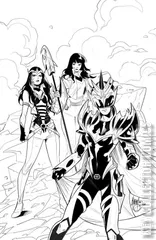 Variant Cover for Power Rangers: Drakkon - New Dawn #2