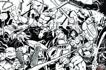 Cover for TMNT Secret of the Foot Clan #1