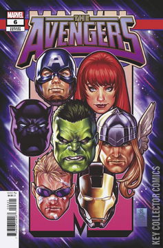 Variant Cover for Avengers #6