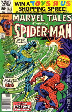 Variant Cover for Marvel Tales #120