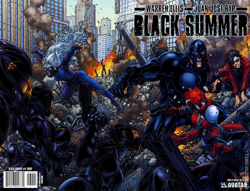 Variant Cover for Black Summer #6