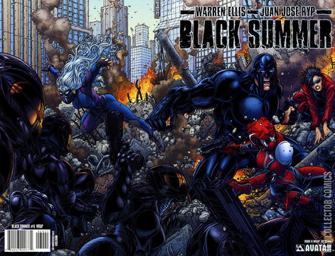 Variant Cover for Black Summer #6