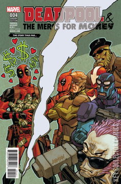 Variant Cover for Deadpool and the Mercs for Money #4