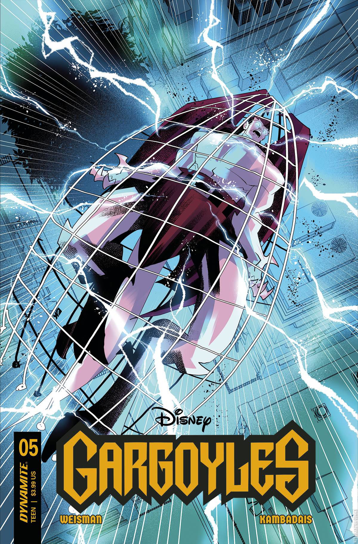 Variant Cover for Gargoyles #5