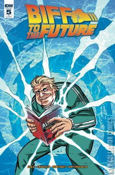 Variant Cover for Back to the Future: Biff to the Future #5