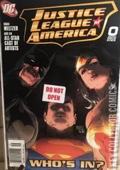 Variant Cover for Justice League of America #0