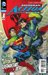 Cover for Action Comics Annual #1