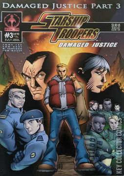 Variant Cover for Starship Troopers: Damaged Justice #3