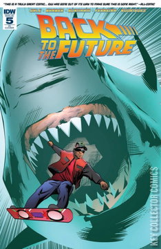 Variant Cover for Back to the Future #5