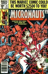 Variant Cover for Micronauts #21