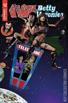 Variant Cover for Red Sonja and Vampirella Meet Betty and Veronica #12