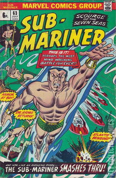 Variant Cover for Sub-Mariner #63