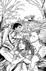 Variant Cover for Red Sonja vs. The Army of Darkness #5