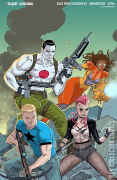 Variant Cover for Black, White & Bloodshot #3