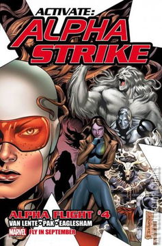 Variant Cover for Alpha Flight #4