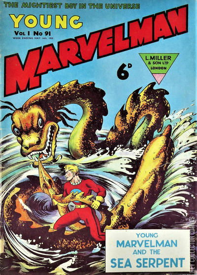 Cover art for Young Marvelman #91 