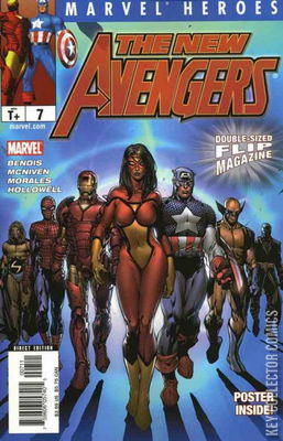 Marvel Heroes Flip Magazine