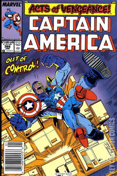 Variant Cover for Captain America #366