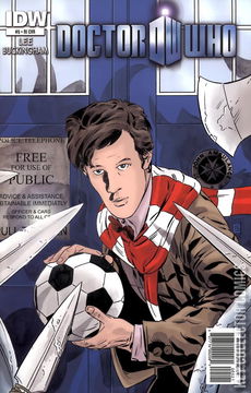 Variant Cover for Doctor Who #5