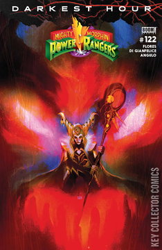 Variant Cover for Mighty Morphin Power Rangers #122