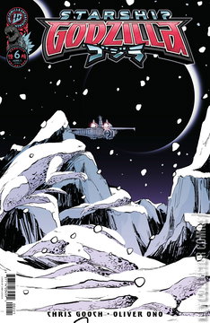 Variant Cover for Starship Godzilla #6