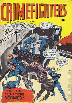 Variant Cover for Crimefighters #3