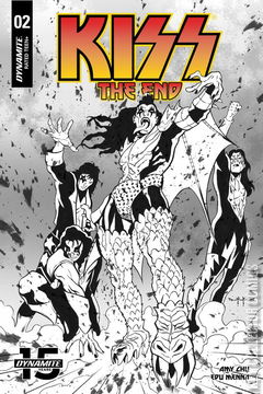 Variant Cover for KISS: The End #2