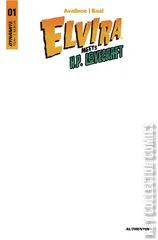 Variant Cover for Elvira Meets H.P. Lovecraft #1