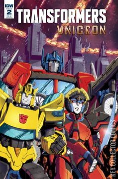 Variant Cover for Transformers: Unicron #2