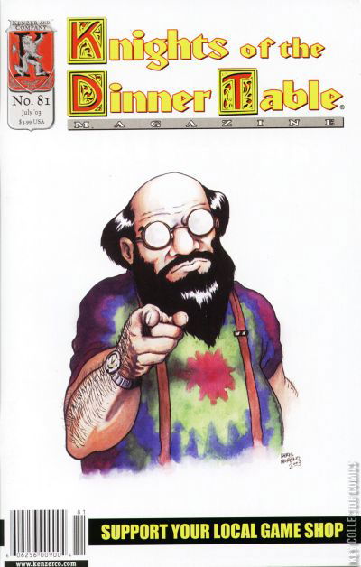 Cover art for Knights of the Dinner Table #81