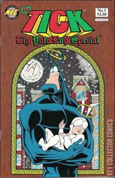 Variant Cover for The Tick: Big Yule Log Special #1