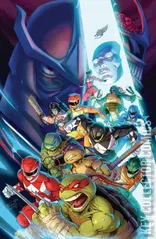 Variant Cover for Mighty Morphin Power Rangers / Teenage Mutant Ninja Turtles #2