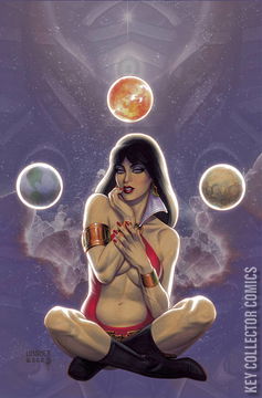 Variant Cover for Vampirella vs. Superpowers #4