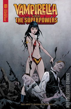 Variant Cover for Vampirella vs. Superpowers #1