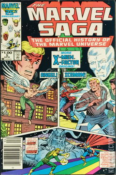 Variant Cover for Marvel Saga: The Official History of the Marvel Universe #5