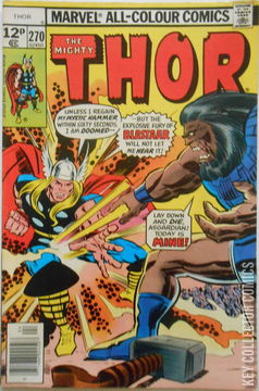 Variant Cover for Thor #270