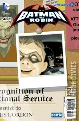 Variant Cover for Batman and Robin #34