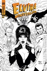 Variant Cover for Elvira in Monsterland #1