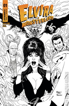 Variant Cover for Elvira in Monsterland #1