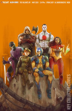 Variant Cover for Valiants, The #1