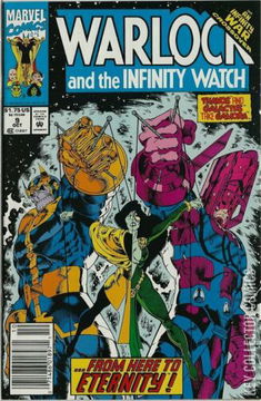 Variant Cover for Warlock and the Infinity Watch #9