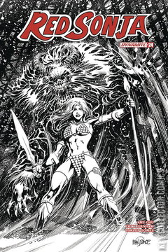 Variant Cover for Red Sonja #24