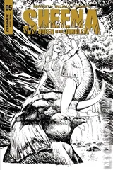 Variant Cover for Sheena, Queen of the Jungle #5