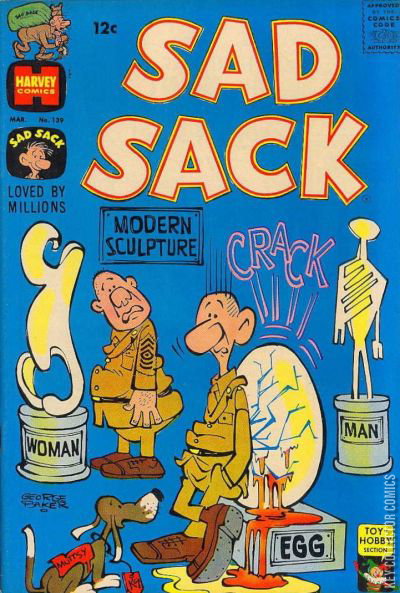 Sad Sack Comics #139 Published December 1969 | Key Coll
