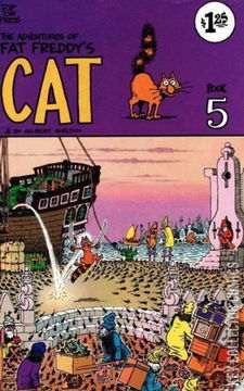 Variant Cover for Fat Freddy's Cat #5