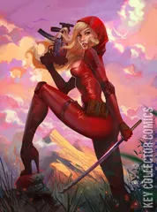 Variant Cover for Red Agent: Trial by Fire