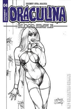 Variant Cover for Draculina: Blood Simple #4