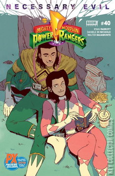 Variant Cover for Mighty Morphin Power Rangers #40