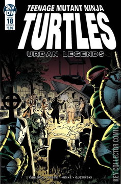 Variant Cover for Teenage Mutant Ninja Turtles: Urban Legends #18